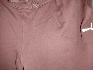 Pantalón chándal Puma granate