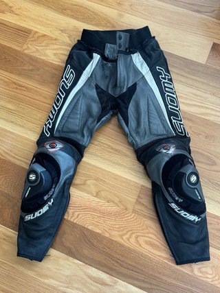 Traje de moto cuero SUOMY mujer