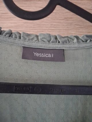 Blusa Yessica verde talla 46