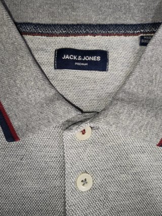 Polo Jack & Jones Gris Talla M