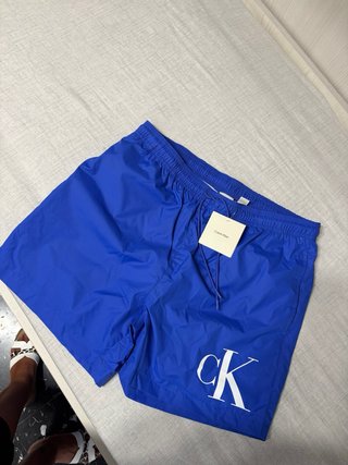 Costume da bagno Calvin Klein blu