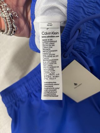 Costume da bagno Calvin Klein blu