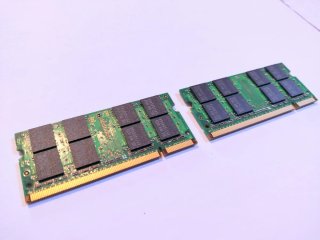 Lote 4GB RAM DDR2 Portátil (2x 2GB) Samsung