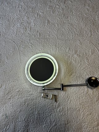 Espejo de pared con luz LED