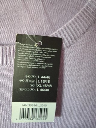 Jersey Esmara Rayas Talla xl