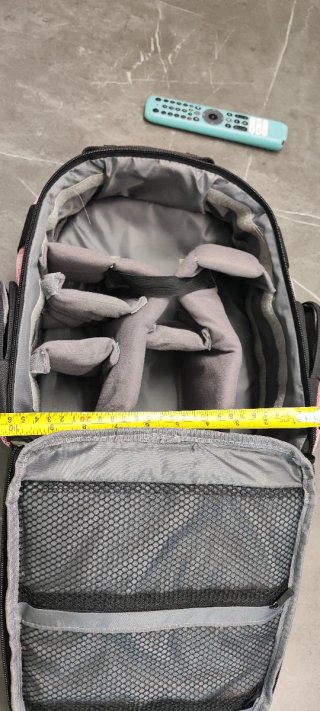 Mochila para cámara de fotos