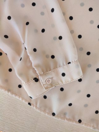 Camicia Tally Weijl pois con fiocco