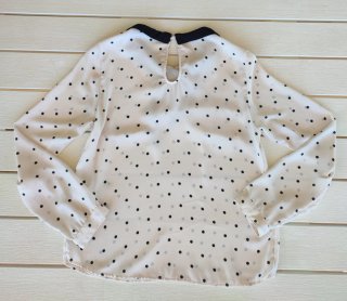 Camicia Tally Weijl pois con fiocco