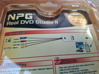Capturadora Video NPG Real DVD Studio II USB