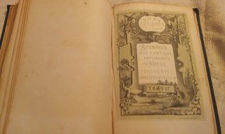 Libro Antiguo Roma Artística y Literaria 1864
