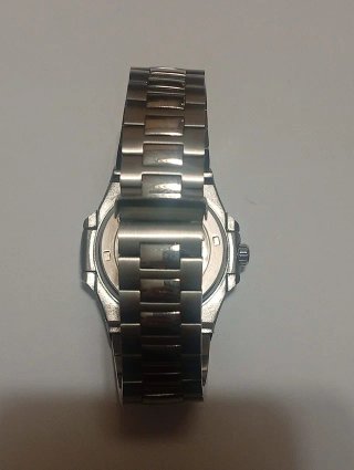 Reloj Automático Paulareis Negro y Plateado