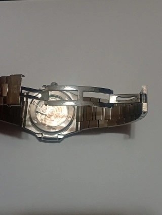 Reloj Automático Paulareis Negro y Plateado