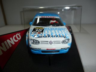 Ninco NUEVO Golf CaixaRenting Scalextric