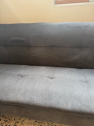 Sofá Cama Gris Tela