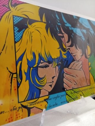 Oscar e André Pop Art Stampa