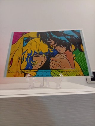 Oscar e André Pop Art Stampa