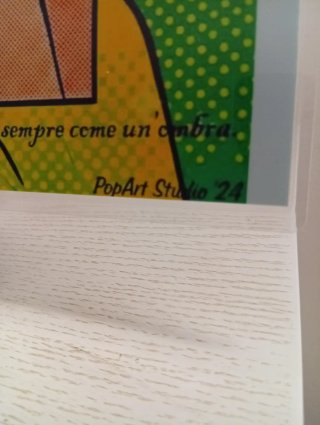 Oscar e André Pop Art Stampa