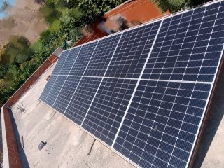Kit Solar Híbrido 6 Placas + Inversor
