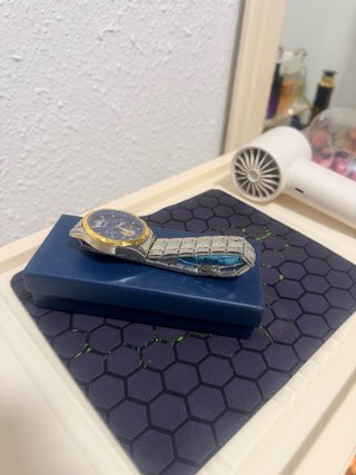 Reloj LIGE Hombre Azul y Dorado