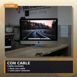 iMac 27 2019 I5 3.7GHZ 8GB 128GB SSD 2.12TB Fusion Con cargador