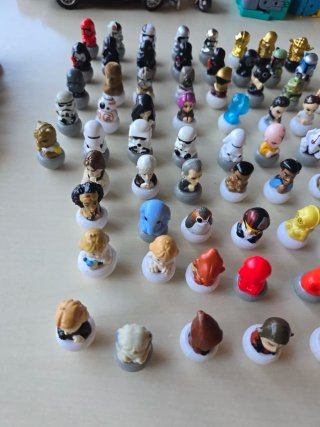 Lotto 68 pezzi Rollinz Star Wars Collezione