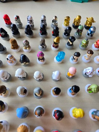 Lotto 68 pezzi Rollinz Star Wars Collezione