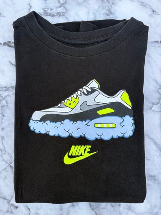 Camiseta Nike Air Max Negra Talla M