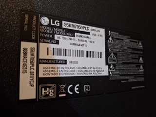 Televisor LG Negro