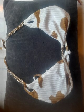 Bikini estampado vaca talla S