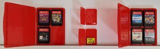 Funda Nintendo Switch + Estuches Juegos