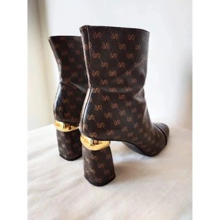 Botines Uterqüe Marrones