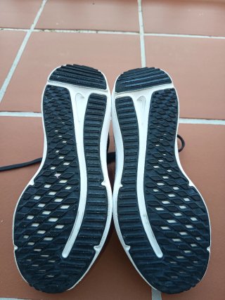 Zapatillas Nike Running Negras y Blancas