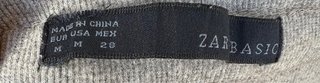 Pantalón corto Zara gris Talla M