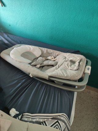 Hamaca bebé Joie gris