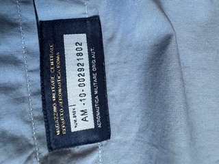 Camicia Aeronautica Militare Uomo Blu