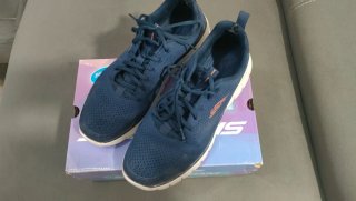 Zapatillas Skechers Hombre Azul