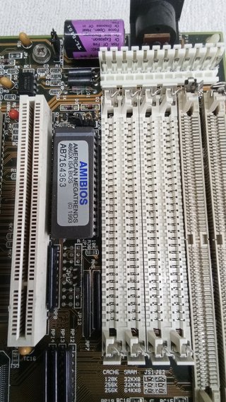 Motherboard 486 MSI MS-4134 com PCI/VLB