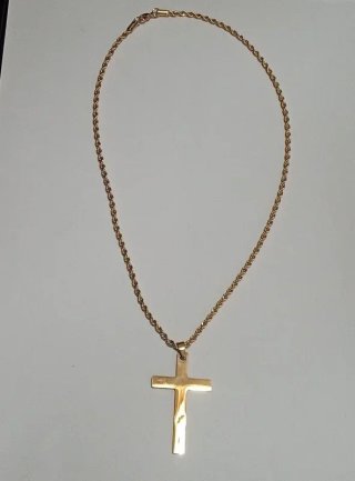Conjunto Collar y Pulsera Acero Inoxidable Oro 18K
