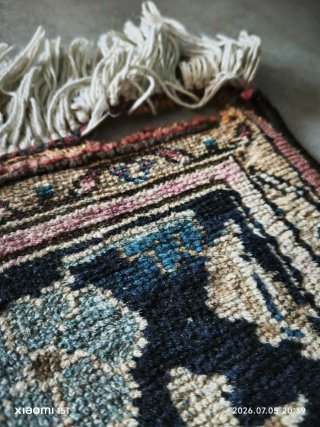 Autentic alfombra persa de lana