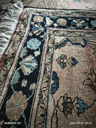 Autentic alfombra persa de lana
