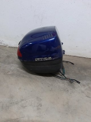 Cofano Moto Azul y Rojo