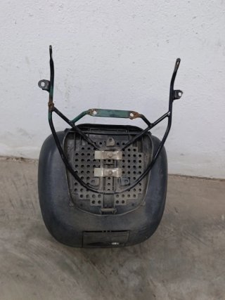 Cofano Moto Azul y Rojo