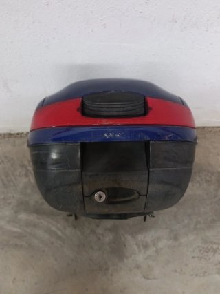 Cofano Moto Azul y Rojo