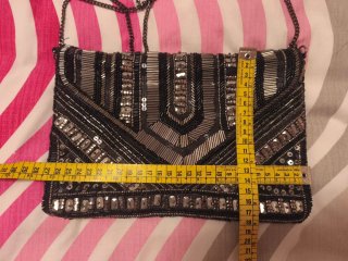 Bolso de fiesta Atmosphere con abalorios