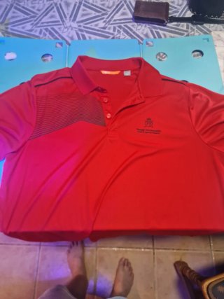Polo C-BUK by Cutter & Buck XL/TG Rojo