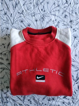 Sudadera Nike Athletic Roja y Negra