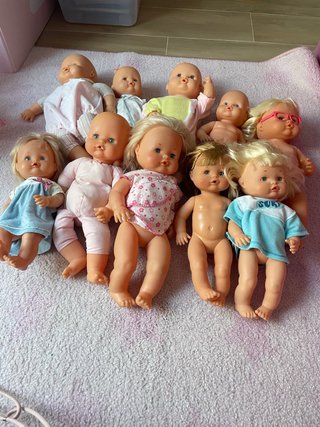Lote de 10 muñecas Nenuco