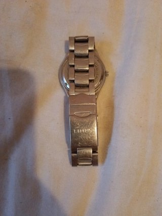Reloj Lotus Plata y Blanco