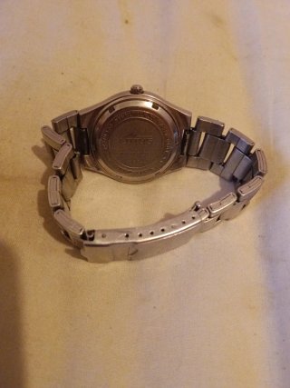 Reloj Lotus Plata y Blanco