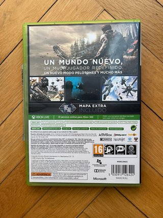 Call of Duty Ghosts Xbox 360 Edición Limitada